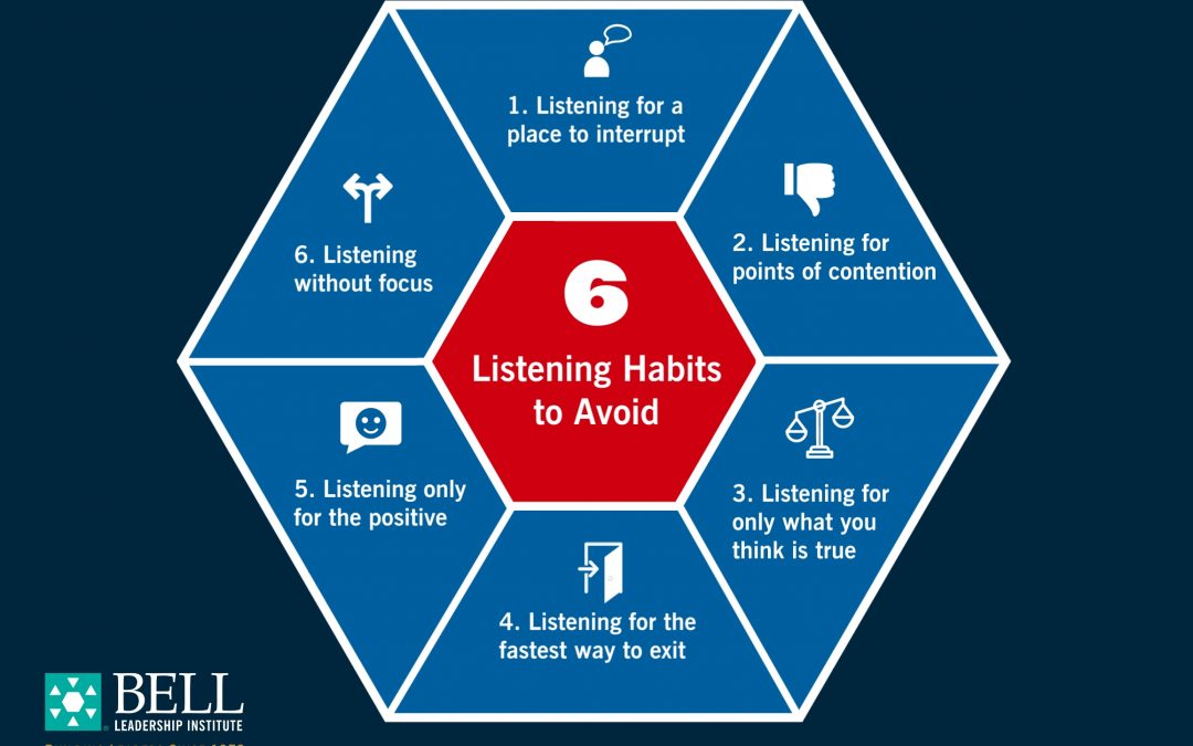 Do These 6 Listening Habits Apply to You or Someone You Know?