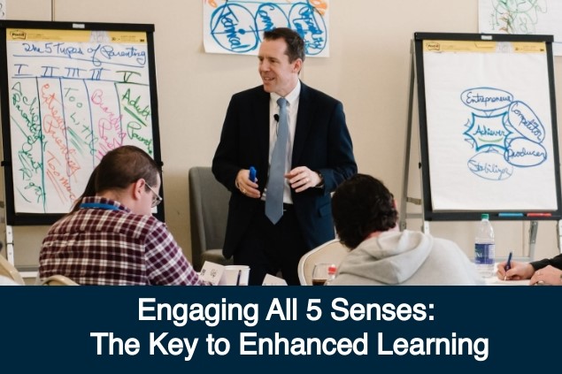 Bell Leadership Programs Activate All 5 Senses