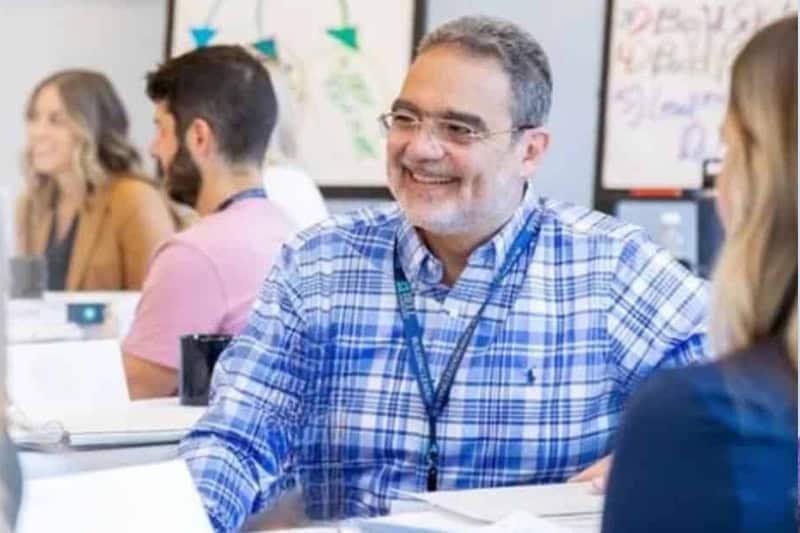 Leadership Advantage - Male-Participant-Collaborating