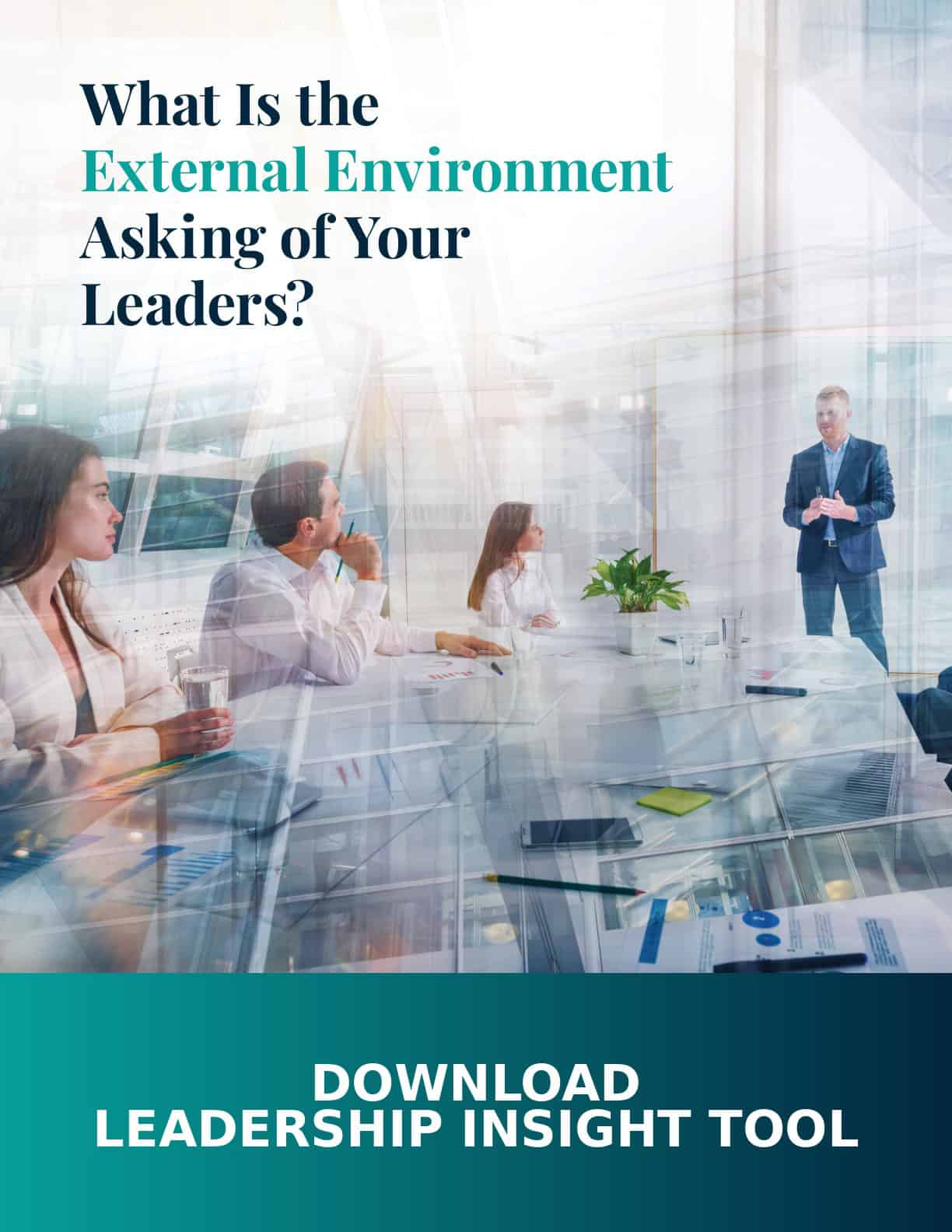 updated_cover_v8_two_lines Four people in conference room. One is standing and three are sitting.